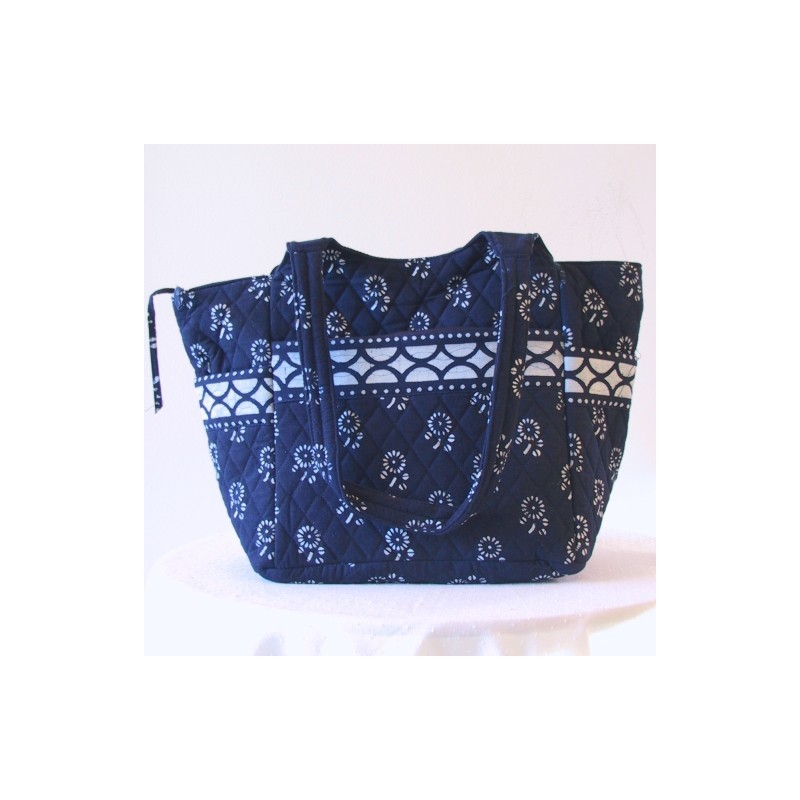 Large Nine Pocket Handbag - Daisy