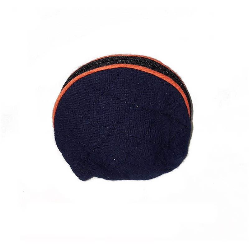 Rounded Change Purse - Blue