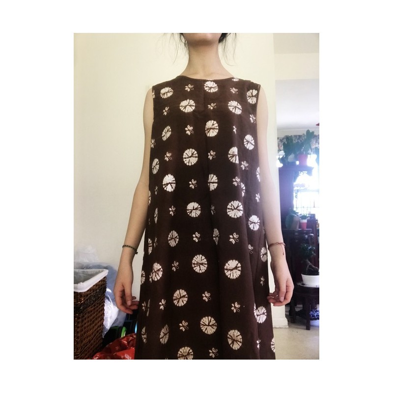 Brown Tank Dress