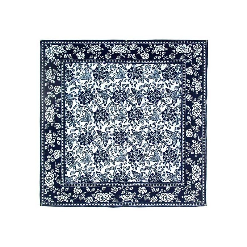 Butterfly and Flower Tablecloth
