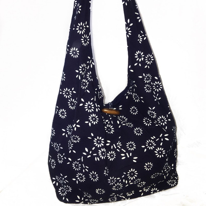 Big Button Bag - Flower